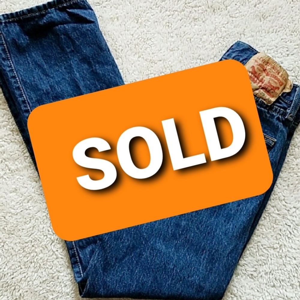 Levi's 501 Buttonfly Jeans~Vintage - Picture 1 of 5
